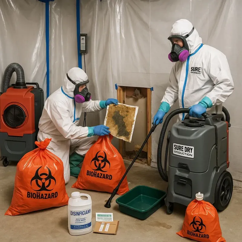 Contaminated Water Handling Protocols process in Lancaster Mill, SC